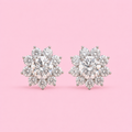 DIAMOND PETAL OHRRINGE