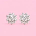 DIAMOND PETAL OHRRINGE