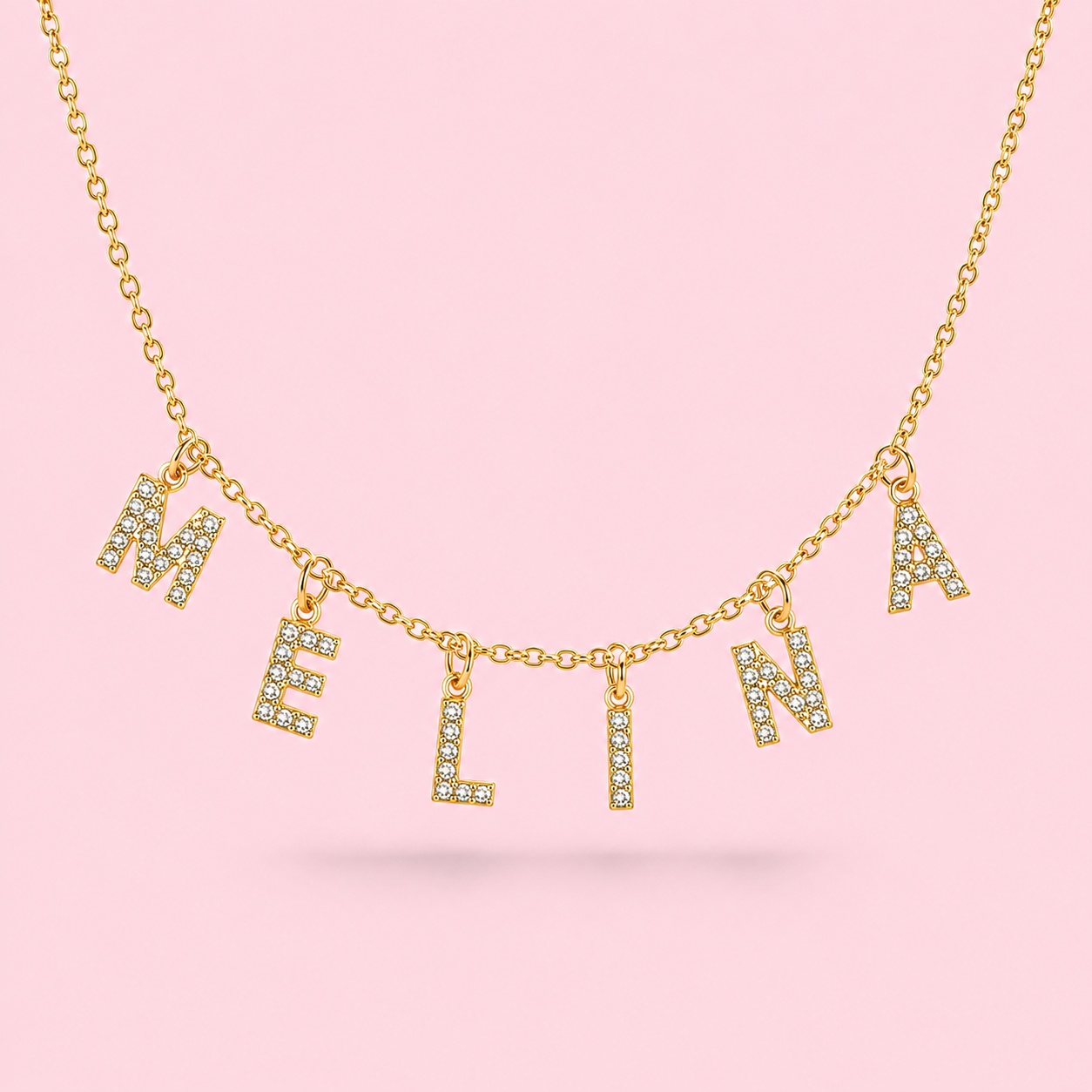 STONE LETTER HALSKETTE