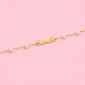 BEADS LETTER ARMBAND