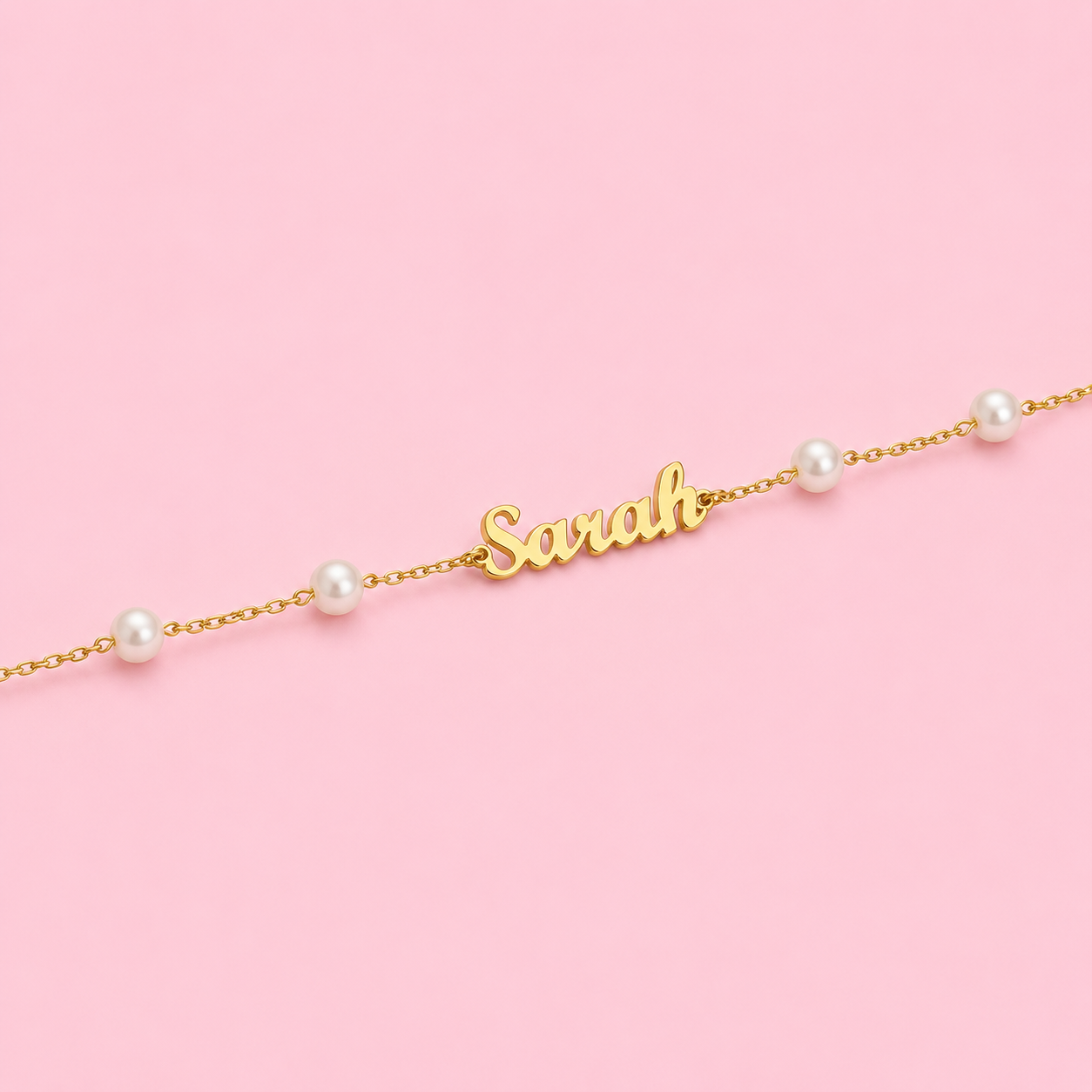 BEADS LETTER ARMBAND