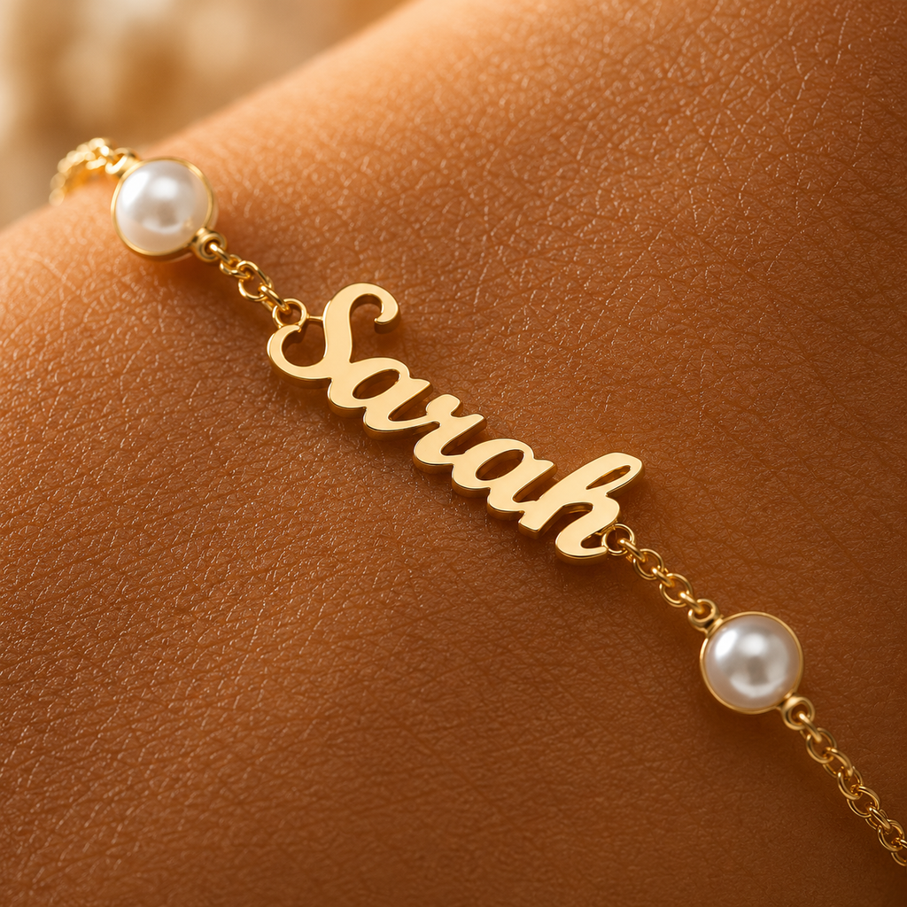 BEADS LETTER ARMBAND