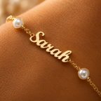 BEADS LETTER ARMBAND