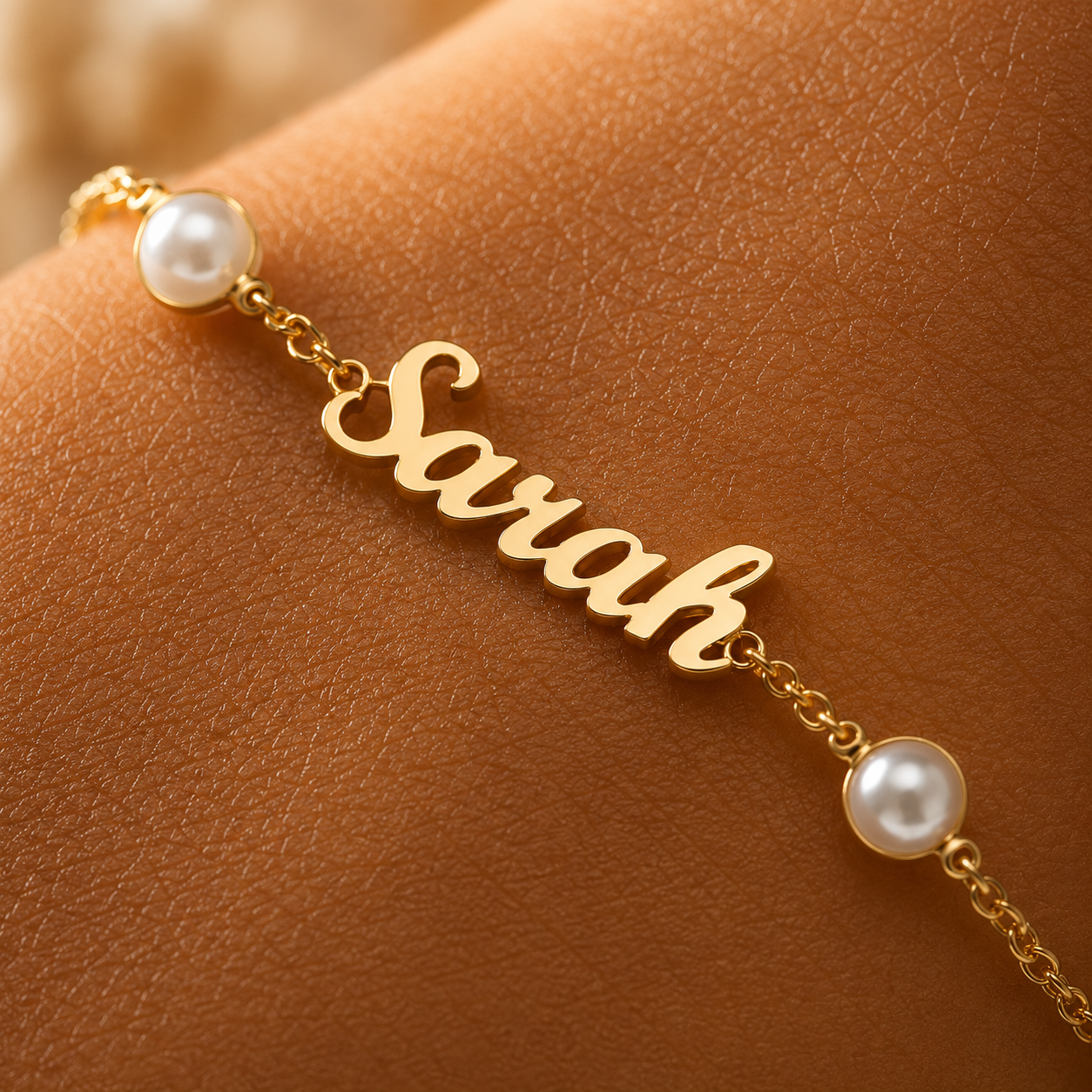 BEADS LETTER ARMBAND